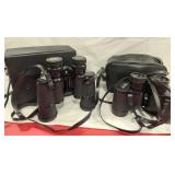Binoculars (2 Pair), both with cases