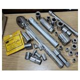 Craftsman ratchet, sockets, extensions