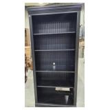 Book Shelf, Black Stain, Wood,