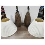 Table Lamps, matching pair