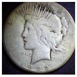 Silver Peace Dollar 1922 S