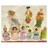 Italian porcelain figurines,