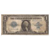 Silver Certificate, 1 dollar currency