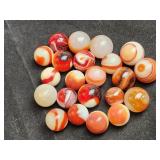 Marbles, Red Swirls & others