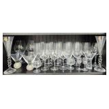 Goblets, all sizes, Krosno, Riedel
