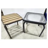 Patio Tables, 2, not matching