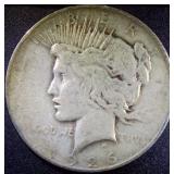 Silver Peace Dollar 1926 D