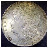 Silver Morgan Dollar Coin, 1921 NMM