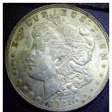 Silver Morgan Dollar 1921 NMM