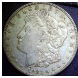 Silver Morgan Dollar 1921S