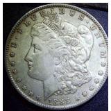 Silver Morgan Dollar 1888 NMM
