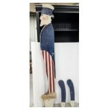 Uncle Sam Post Office Berne, IN Statue