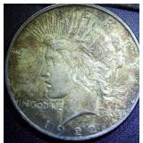 Silver Peace Dollar 1922D