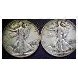 Silver Walking Liberty Half Dollars 1943 NMM