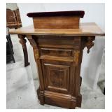 Pulpit, Walnut Burl Accents