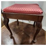Sewing stool with storage
