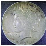 Silver Peace Dollar Coin, 1926D