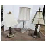Table Lamps, 3 - not matching
