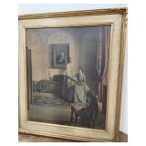 The Sampler Print, Vintage, 26" X 23"