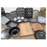 Baking pans, skillets, pots