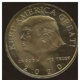 Coin, Trump 2020, President USA