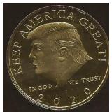Coin, Trump 2020, President USA