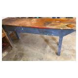 Wooden Shop Table 96x24x37.5