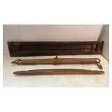 Primitive Single Tree & Louvred Shutter