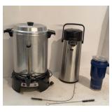 West Bend 55 Cup Coffee Maker & Thermos