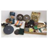 Steel Wool, sanding discs, sand paper & wire