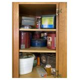 Hardware in Corner Cabinet