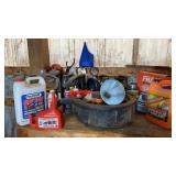 Grease, Oil, Air Filter, Funnels, spark plugs