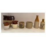 Salt Glazed Pottery Pieces