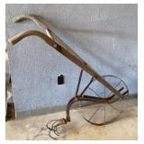 Primitive walk behind Cultivator