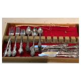 Stainless Flatware for 8