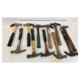 Wooden & Fiberglass Handle Claw Hammers