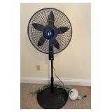 Floor Stand Fan & Extension Light