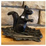 Cast Metal Squirrel Nut Cracker
