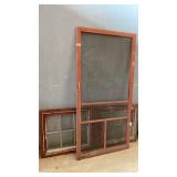 Screen Door & Double Window Door
