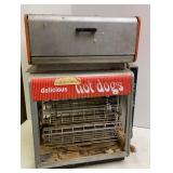 Star Hot Dog Cooker & Bun Warmer