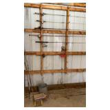 Fishing Poles & bait boxes