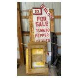 OSB & Plant sale Menu board