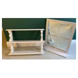 Display Shelf & Mirror