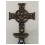 Cast Iron Candle Sconce