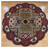 48in dia Entry Rug