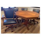 Gaming Table & 4-Chairs