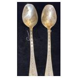 Sterling silver spoons