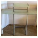 Metal Frame Glass Table