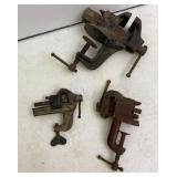 Various Size Bench Vises