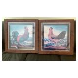 Framed Chicken Prints